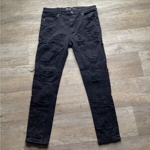 Stylish Black Skinny Jeans for Men